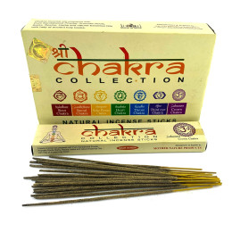 Chakra Collection (7 Чакр)  (Mother nature products) (набір 7 пачок) пилкові пахощі 15 гр.
